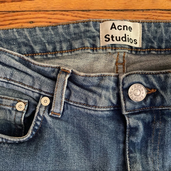 Acne Studios Row Carter Jeans - Picture 7 of 14